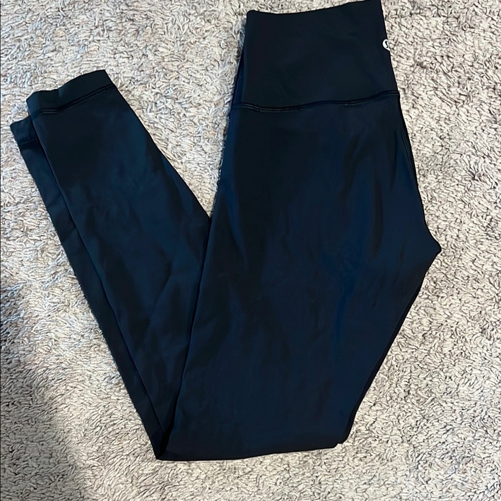 Lululemon Wunder Under Black High-Waisted Leggings